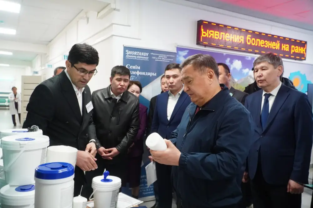 Респираторные и медицинские изделия производят в Шортандинском районе (2)