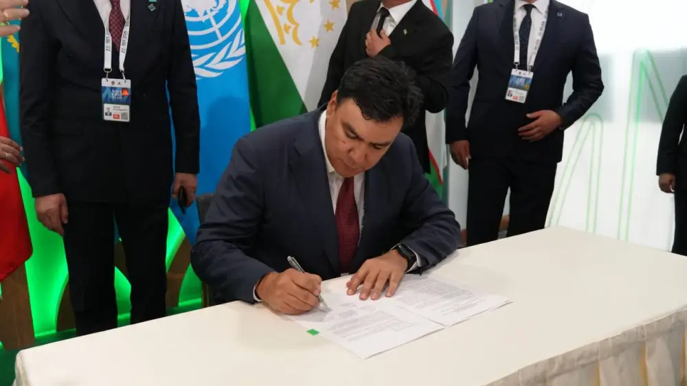 Страны Центральной Азии подписали Региональную декларацию по сохранению биоразнообразия в рамках Регионального экологического саммита (РЭС) (2)