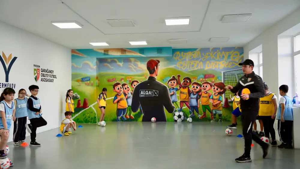 Обновление спортзала в карагандинском лицее: новый импульс для детского спорта и физической активности Астане