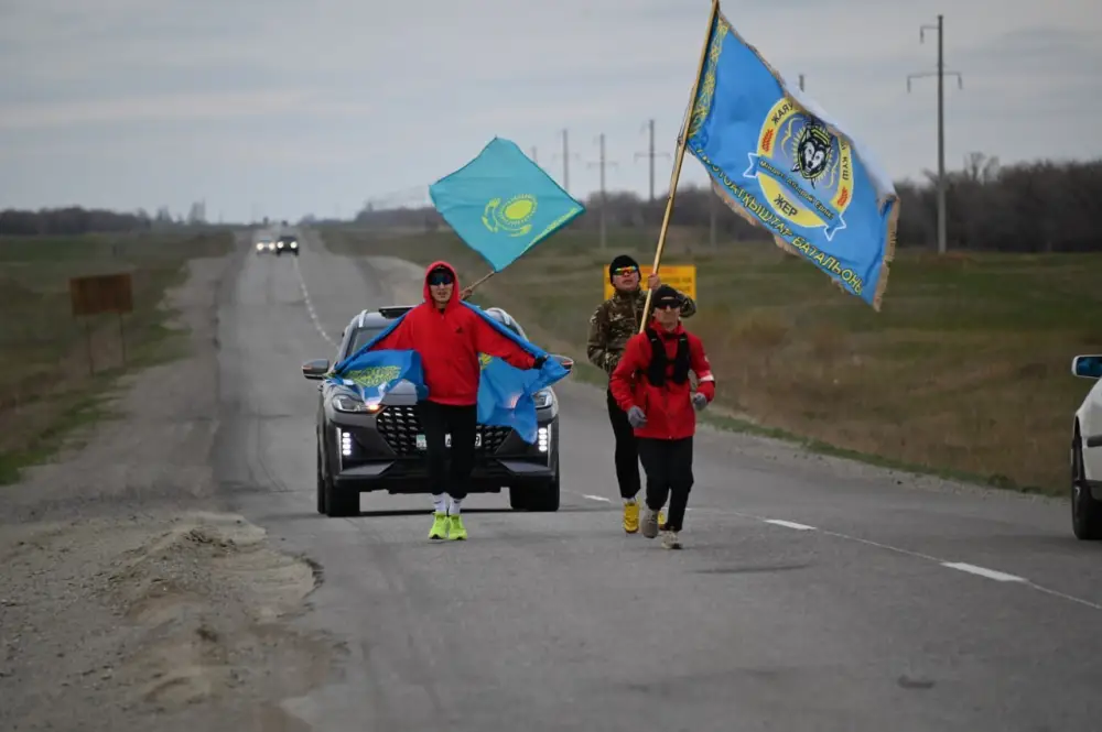 Забег на 200 км: сержант из Караганды установил новый рекорд Вооруженных сил на ультрамарафоне (3)