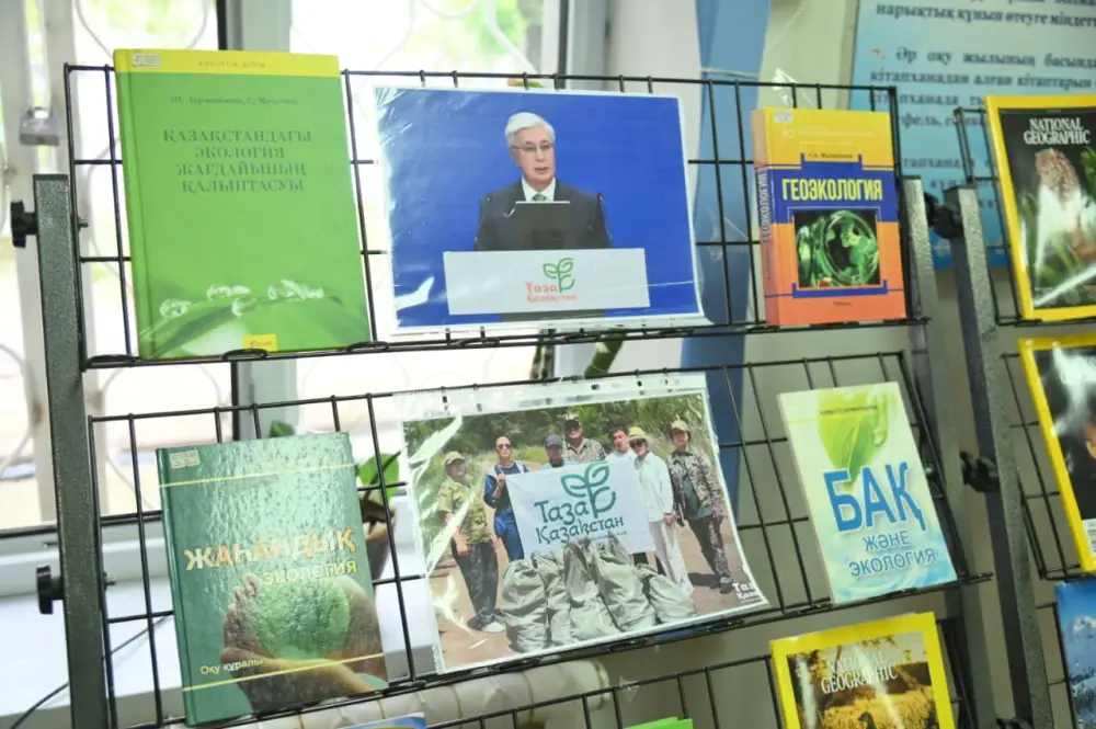 В ШЫМКЕНТЕ ПРОШЛО ПОЗНАВАТЕЛЬНОЕ ЭКОЛОГИЧЕСКОЕ МЕРОПРИЯТИЕ (9)