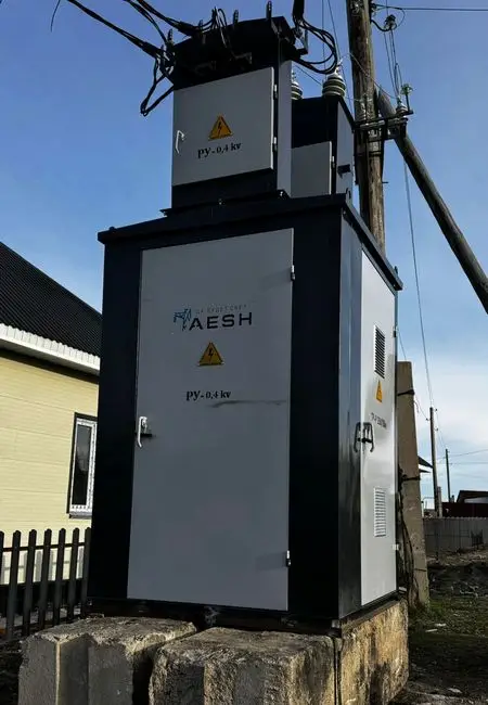 В Каркаралинске обновляют систему электроснабжения (2)