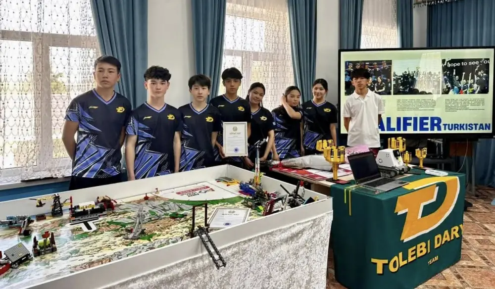 ШКОЛЬНИКИ ИЗ ТОЛЕБИ БУДУТ ЗАЩИЩАТЬ ЧЕСТЬ СТРАНЫ НА МИРОВОМ СОРЕВНОВАНИИ «FIRST CHAMPIONSHIP » В США (2)