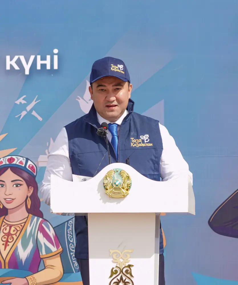 В ТУРКЕСТАНЕ ОТКРЫЛАСЬ АЛЛЕЯ «ТАЗА ҚАЗАҚСТАН» (4)