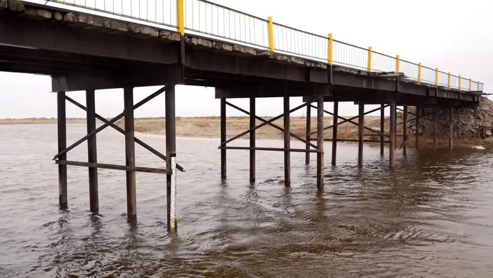 Около 1 млрд кубометров воды сброшено в Созакский район для сохранения окружающей среды (7)