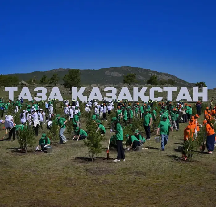 В живописном и исторически значимом Баянаульском районе состоялся республиканский телемост с участием Главы государства Касым-Жомарта Токаева, приуроченный к общенациональной экологической акции «Таза Казахстан» (6)