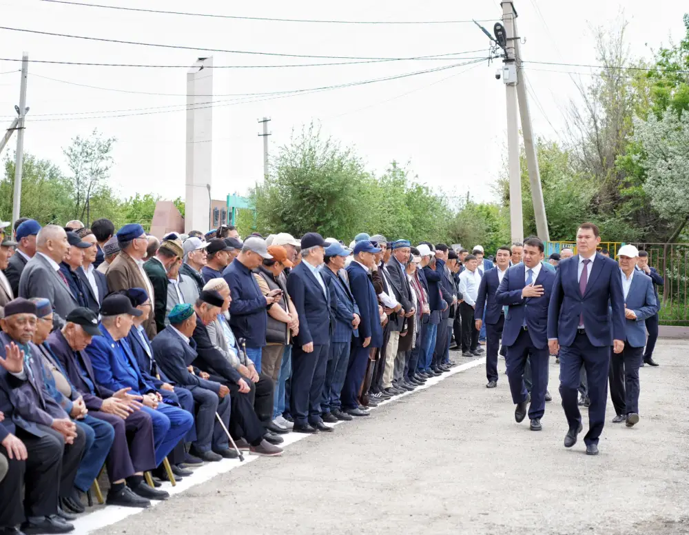 Прощание с Мухтаром Шахановым в Туркестане Астане