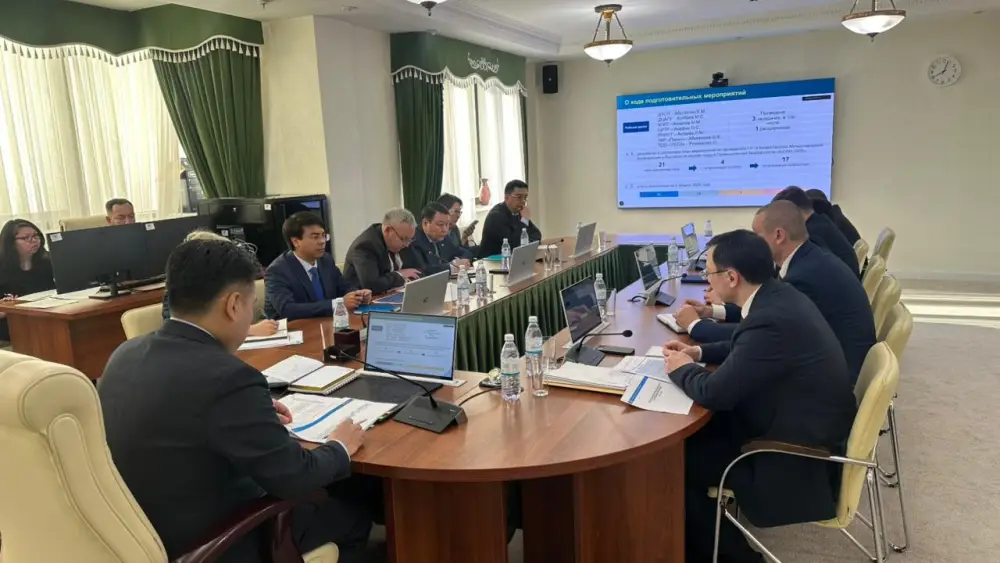 На аппаратном совещании в Министерстве труда обсуждена подготовка к конференции KIOSH-2026 в Астане Астане
