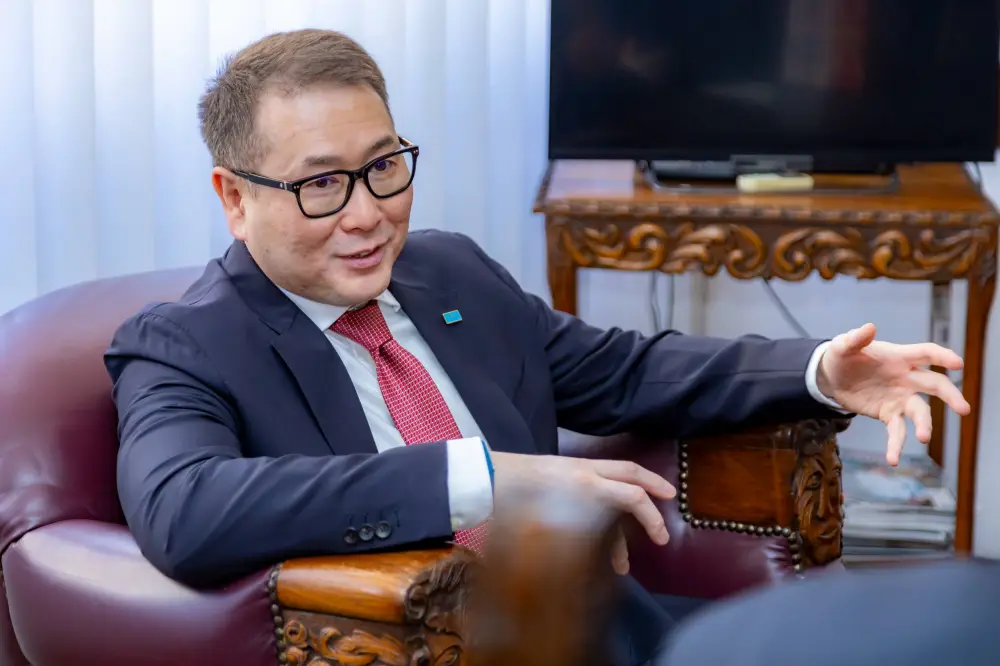 В ходе визита Министра торговли и интеграции РК А. Шаккалиева в г. Скопье подписано Соглашение о создании Делового совета между Казахстаном и Северной Македонией (3)