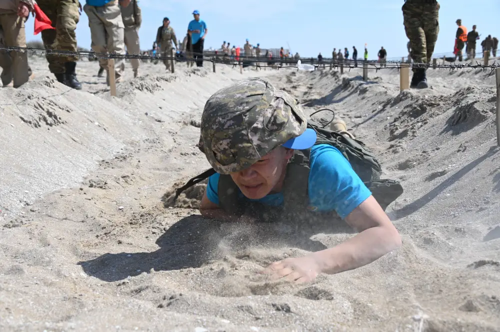 Три команды представят Мангистау на военно- патриотическом сборе молодежи «Айбын» (4)