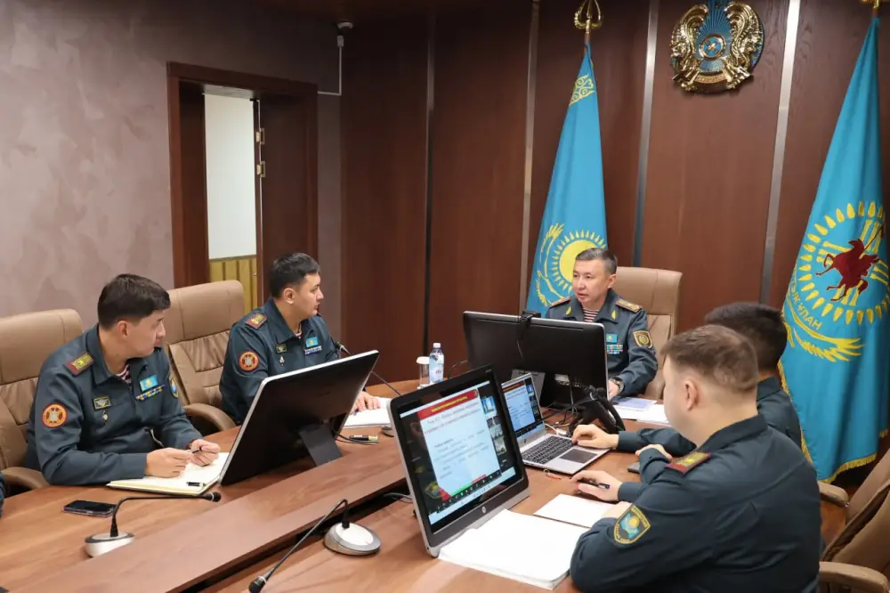 Обучение сержантов Национальной гвардии повышение квалификации учебно-методические сборы Астане