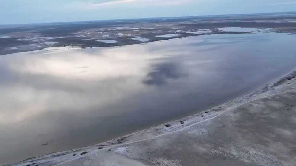 Около 1 млрд кубометров воды сброшено в Созакский район для сохранения окружающей среды (3)