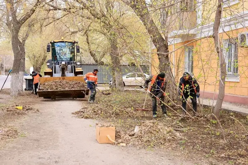 Всё и сразу: в Караганде тестируют новый формат уборки улиц (7)