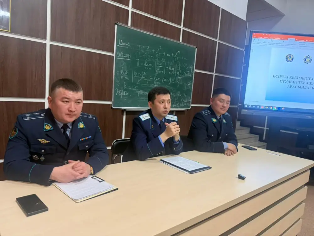 Для столичных студентов провели телемост в рамках борьбы с наркопреступностью (5)