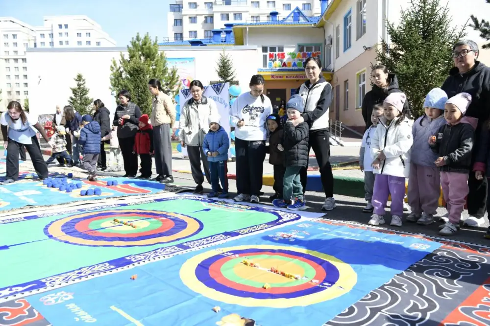 Спортивно-экологический праздник организовали в столичном детсаду в рамках акции «Таза Қазақстан» (5)