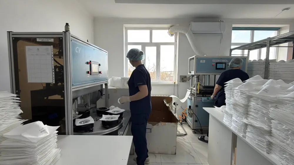 Респираторные и медицинские изделия производят в Шортандинском районе (6)