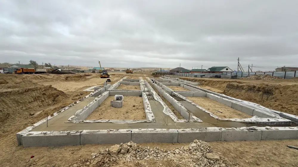 В селе Бозой строится школа на 320 мест (4)