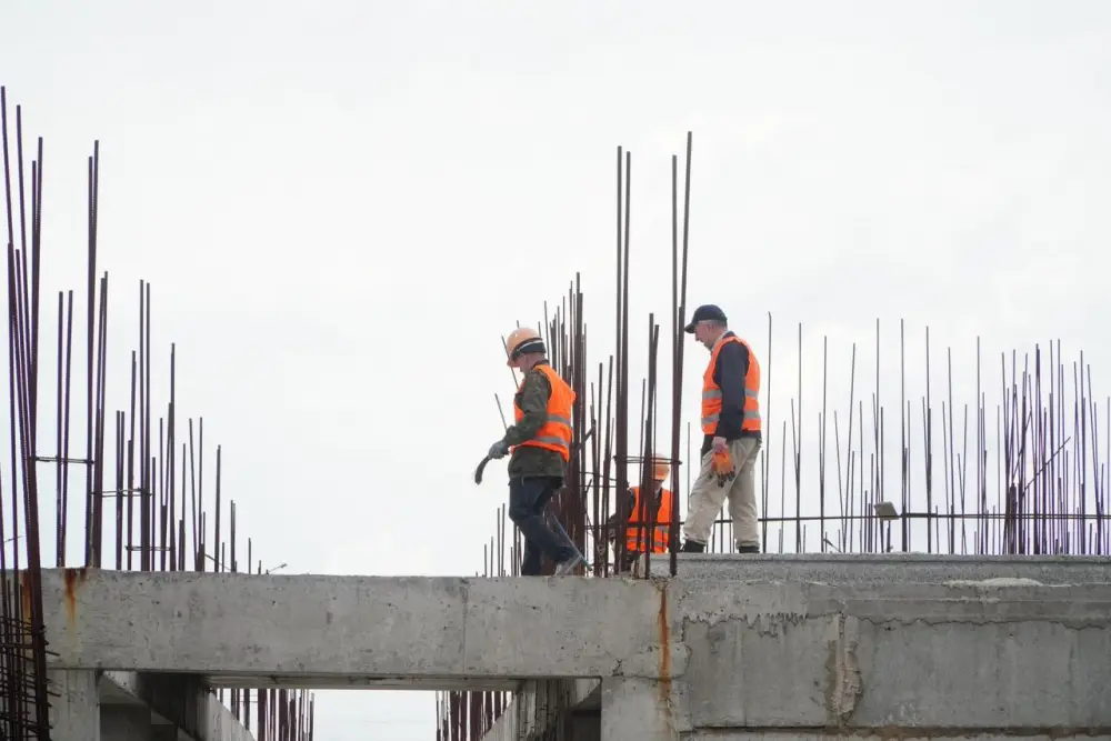 Крупные социальные объекты строятся в Кокшетау (9)