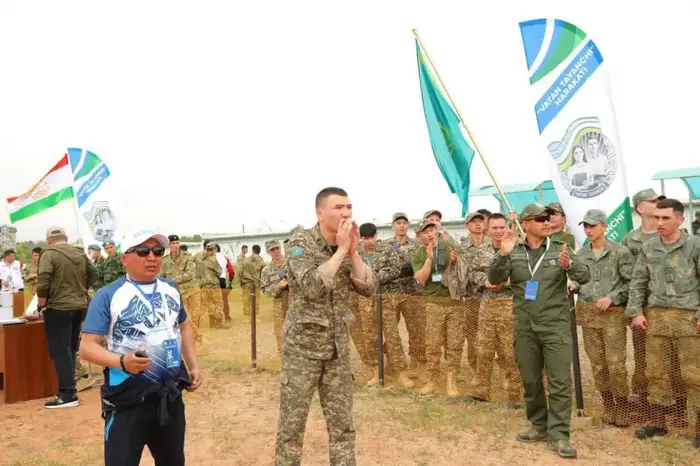 Команда области Абай из Казахстана завоевала II место на международных военно-спортивных соревнованиях в Узбекистане Астане