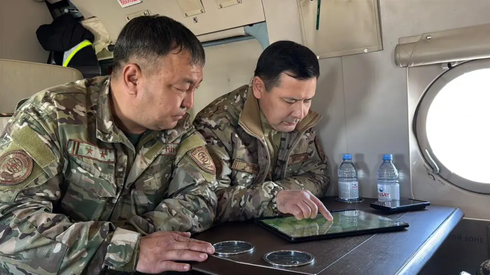 Небо над ВКО: воздушный взгляд на паводковую симфонию рек Уба и Ульба Астане