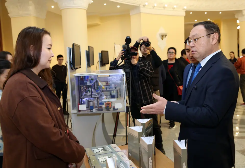 Celebration of Kazakhstan's Science Workers Day at the National Academy of Sciences Астане