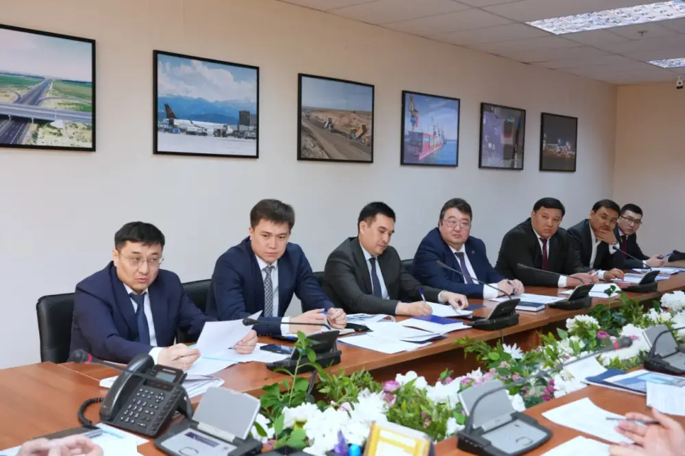 Модернизация железнодорожных вокзалов Жамбылской области в Министерстве транспорта РК Астане