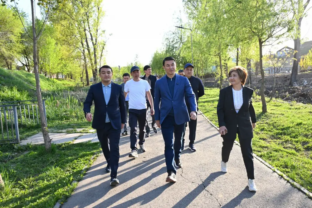 Аким Алматы ознакомился с проектами благоустройства в Жетысуском районе и поручил усилить участие бизнеса (9)