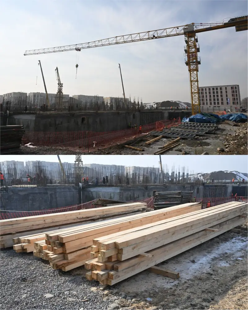 Алмалинский район: новые школы и медобъекты Астане