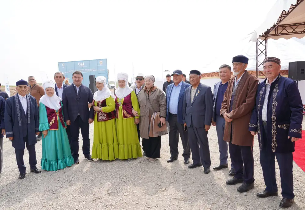 В ТУРКЕСТАНСКОЙ ОБЛАСТИ НАЧАЛОСЬ СТРОИТЕЛЬСТВО ОБЪЕЗДНОЙ ДОРОГИ ГОРОДА САРЫАГАША - ВАЖНЕЙШЕГО ДЛЯ МЕЖДУНАРОДНОГО ТРАНЗИТА УЧАСТКА (10)
