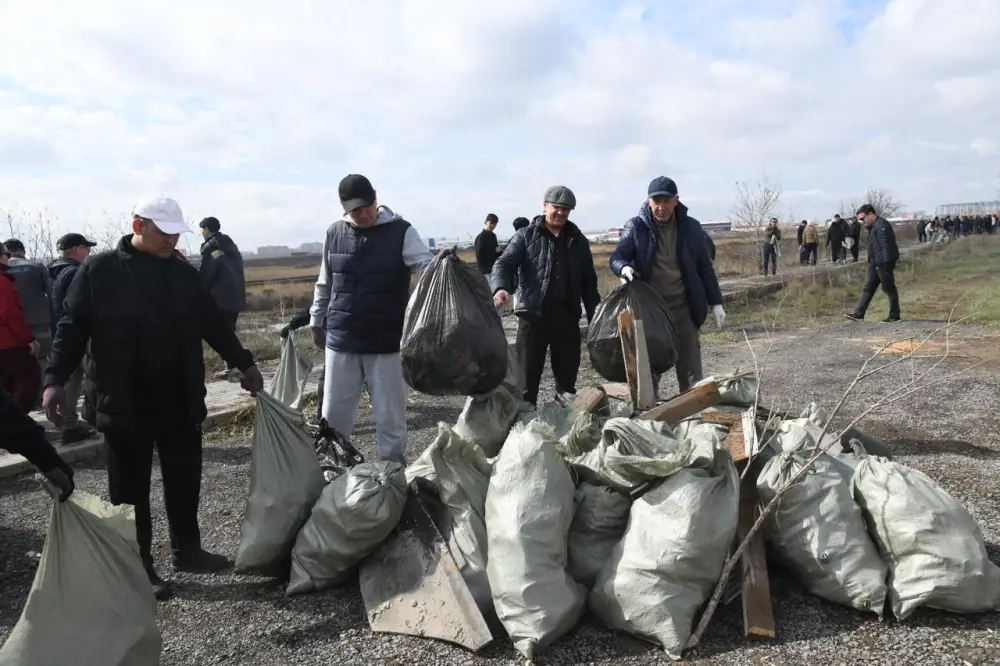 Крупные предприятия Индустриального парка №1 присоединились к акции «Таза Қазақстан» (10)