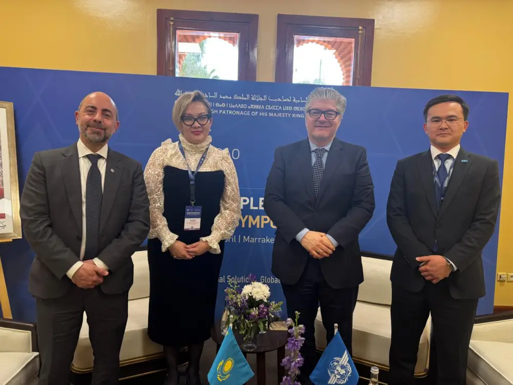 Встреча с Генеральным секретарем ИКАО Хуаном Карлосом Саласаром (2)