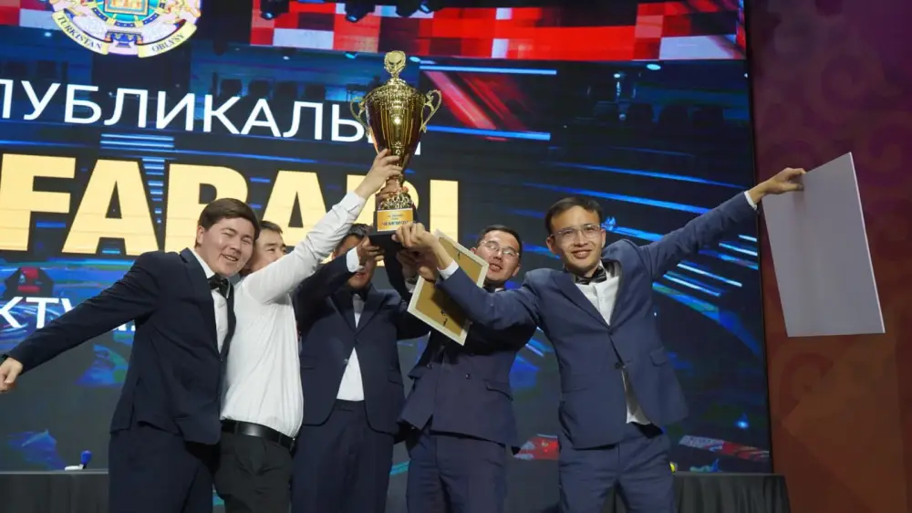 В ТУРКЕСТАНЕ ОПРЕДЕЛЕНЫ ПОБЕДИТЕЛИ И ПРИЗЕРЫ РЕСПУБЛИКАНСКОЙ ИНТЕЛЛЕКТУАЛЬНОЙ ИГРЫ AL-FARABI, В КОТОРОЙ ПРИНЯЛИ УЧАСТИЕ 2500 ПРЕТЕНДЕНТОВ (6)