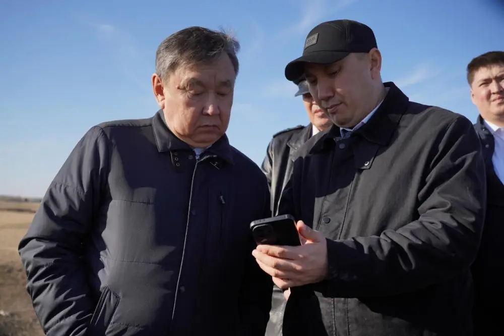 В Акмолинской области восстанавливают гидросооружения (5)