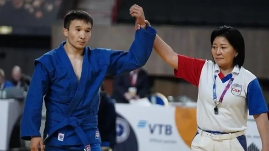 Кубок мира по самбо Ереван Арнур Куатай золото Астане