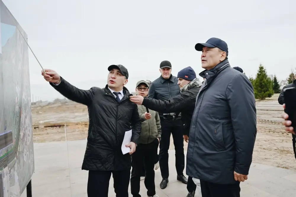 В Петропавле начался второй этап реконструкции главной улицы города (5)