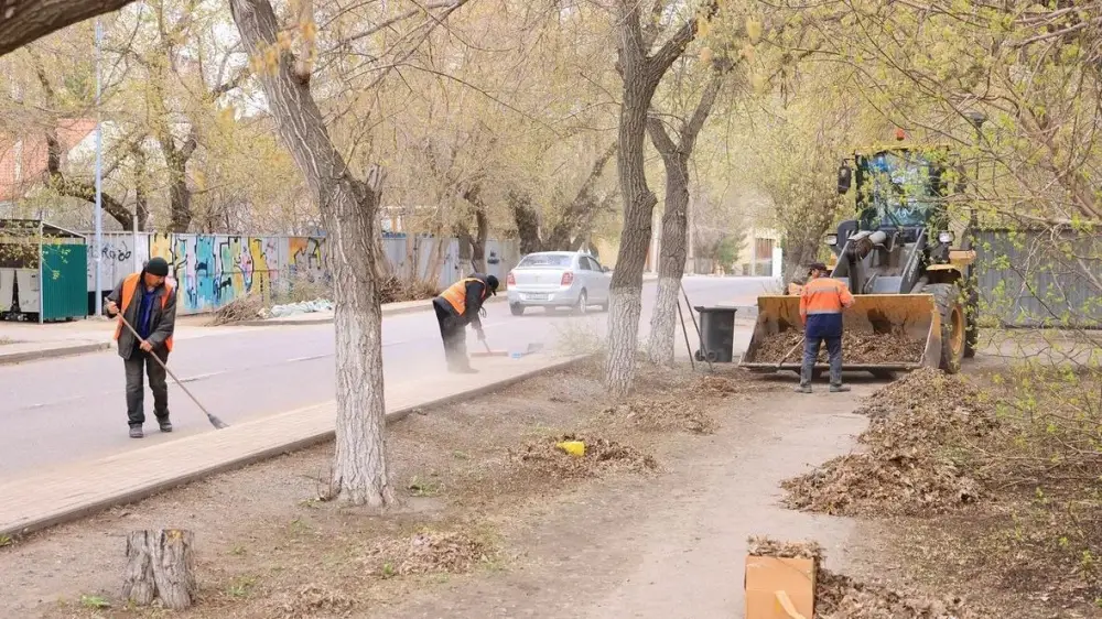 Караганда наводит порядок: улицы под метлой генеральной уборки Астане