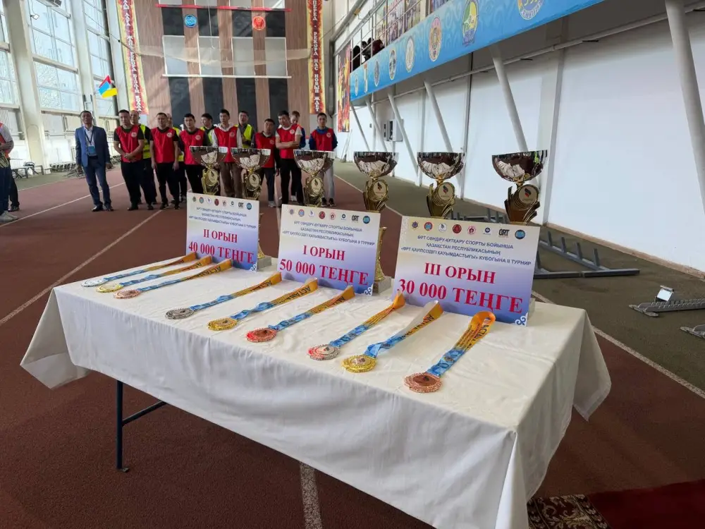 В Астане стартовал II турнир на Кубок по пожарно-спасательному спорту (4)