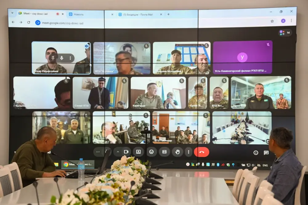 В Военно-технической школе прошёл литературный конкурс, посвящённый казахским батырам (3)