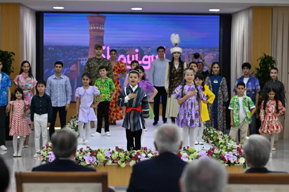 ????Президенты Казахстана и Узбекистана посетили предприятие хлопково-текстильного кластера MERGANTEKS (4)