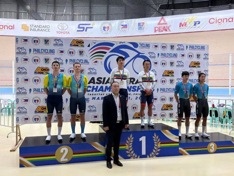 Карагандинские спортсмены на чемпионате Азии по велоспорту взяли четыре золота и два серебра (4)