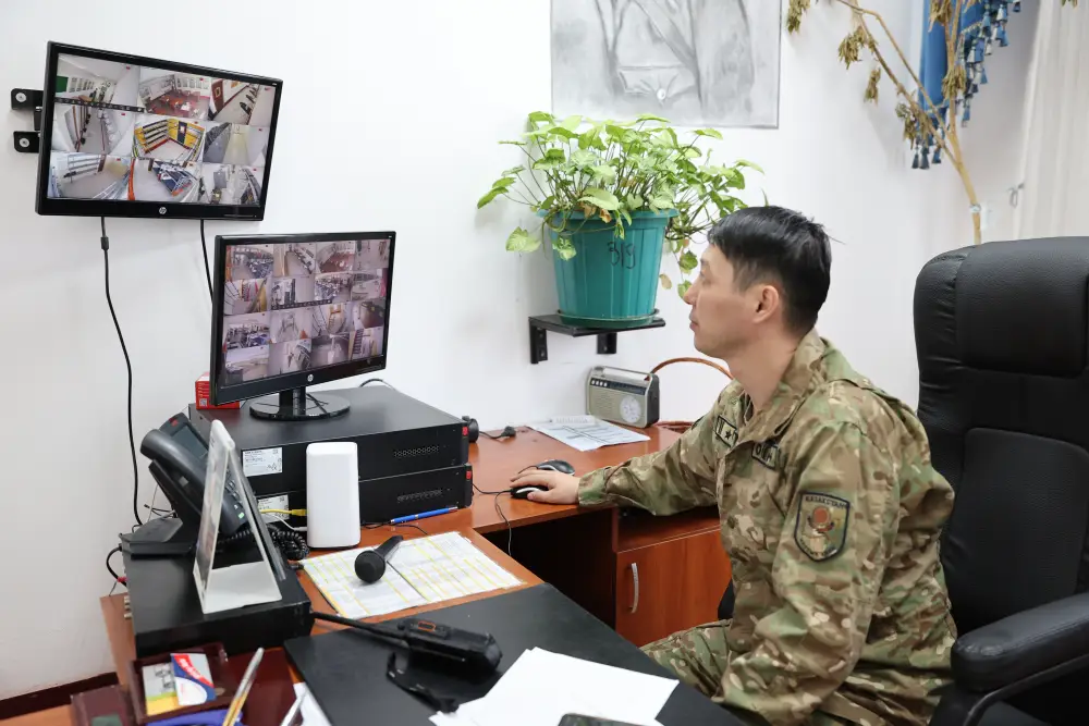 В воинских частях Нацгвардии МВД РК началось внедрение системы искусственного интеллекта (5)