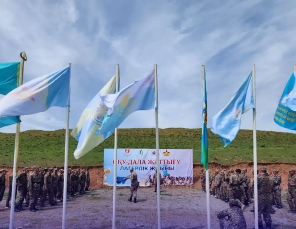 В ШЫМКЕНТЕ ПРОДОЛЖАЮТСЯ УЧЕБНО-ПОЛЕВЫЕ СБОРЫ ДЛЯ ШКОЛЬНИКОВ (5)