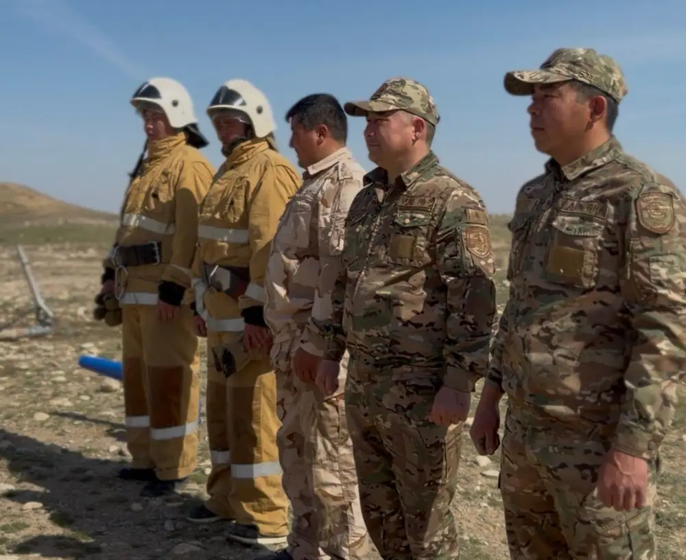 «Ауыл құтқарушылары» укрепляют пожарную безопасность в селах Туркестанской области (3)