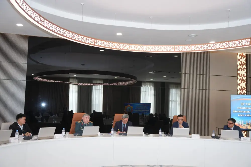 В Шымкенте прошла коллегия руководителей филиалов Центра медицины катастроф (7)