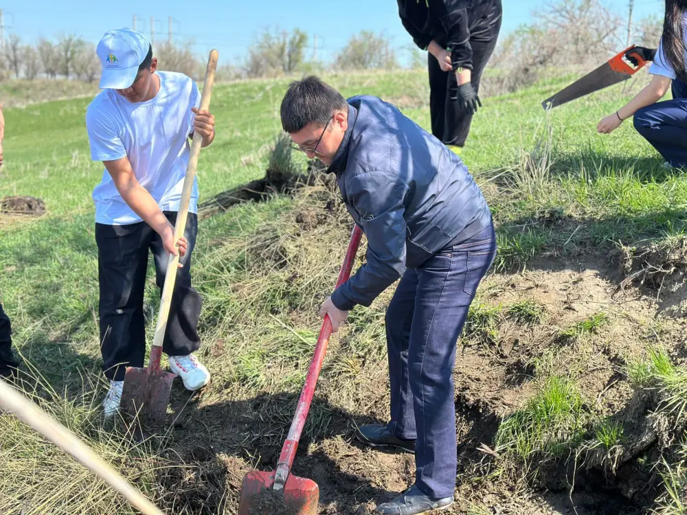 В Жамбылской области продолжается акция «Мөлдір бұлақ» (4)