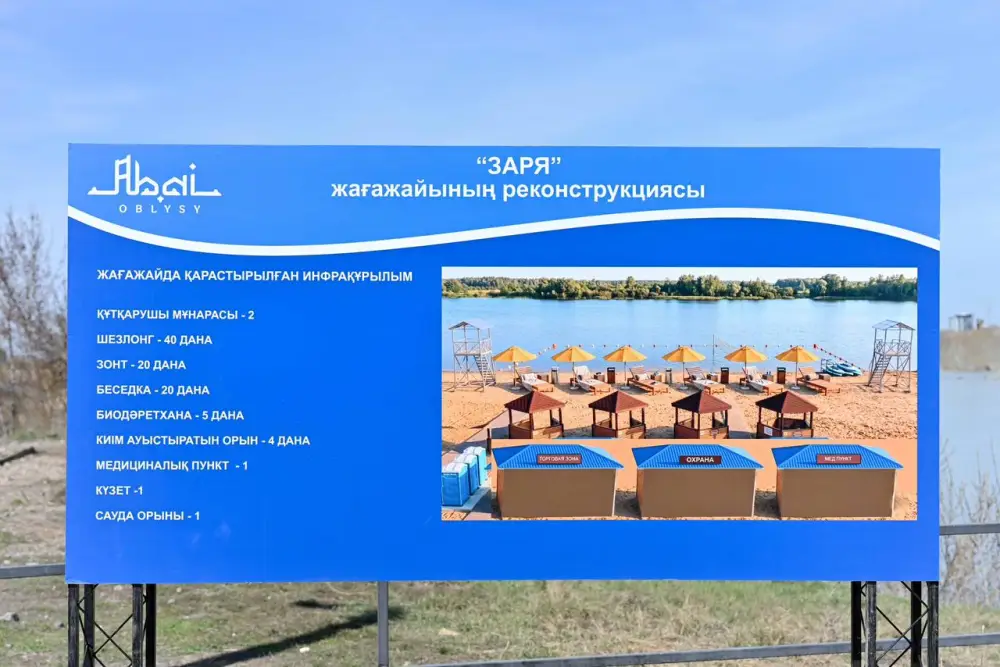 Пляж «Заря» в Семее будет обновлен и приобретёт новый облик (2)