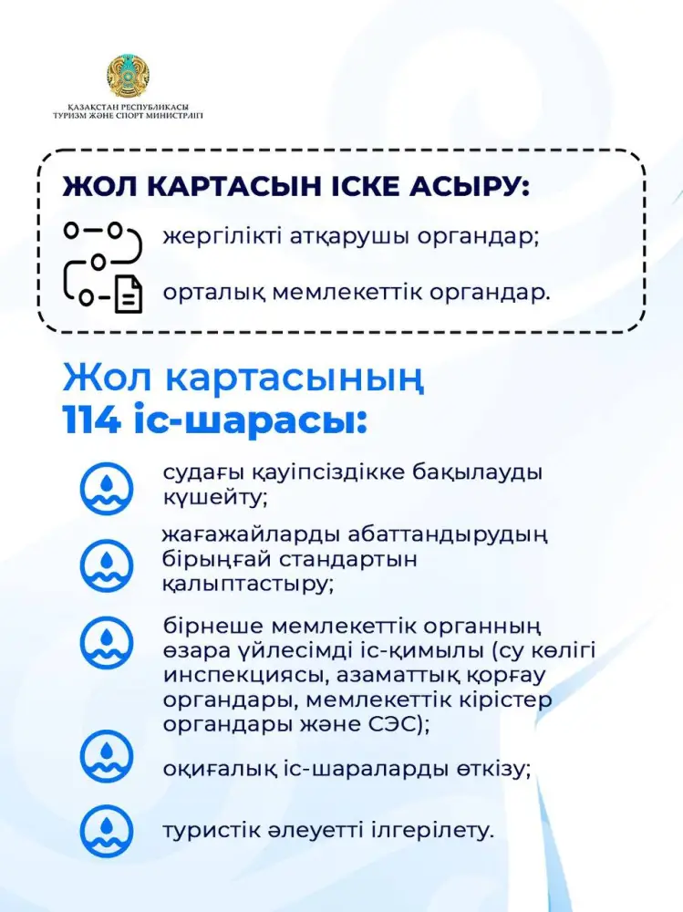 В Казахстане утверждена Дорожная карта развития курортов на 2026-2029 годы с 114 мероприятиями Астане