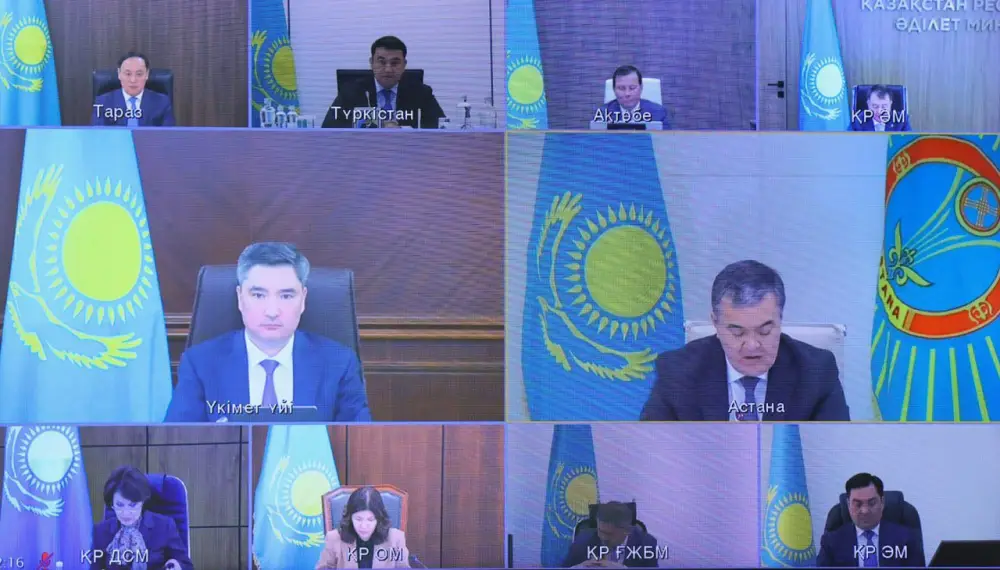 меры дорожной безопасности заседание МВК Олжас Бектенов профилактика правонарушений Астане