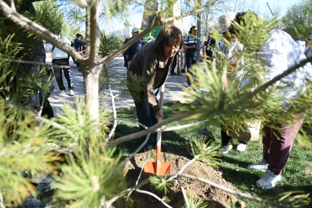 В Алматинской области продолжается акция «Таза Қазақстан» (3)