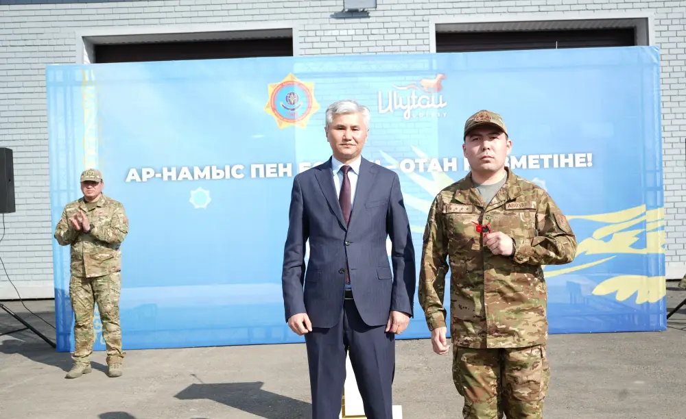 Глава МЧС открыл новую пожарную часть в городе Сатпаев (4)